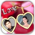 loving lockets photo frames android application logo